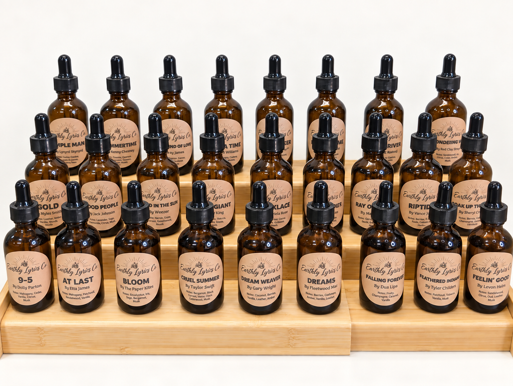 Earthly Lyrics Playlist - Fragrance Oil